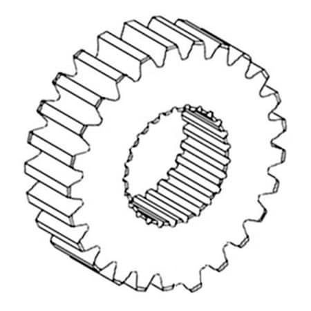 Aftermarket 107266A Collar, Transmission Input Shaft Drive Fits White Oliver 2-70 4-78 80 CLU40-0031